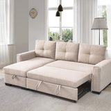 85" Dark Gray Polyester Blend and Silver Convertible Futon Sleeper Sofa and Toss Pillows