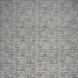 8' x 10' Gray Geometric Distressed Area Rug