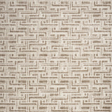5' x 7' Brown Geometric Distressed Area Rug