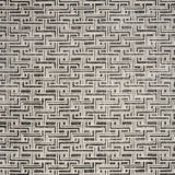 5' x 7' Brown Geometric Distressed Area Rug
