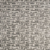 5' x 7' Gray Geometric Distressed Area Rug