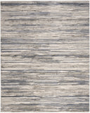 5' x 7' Cream Abstract Distressed Area Rug