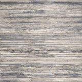 5' x 7' Cream Abstract Distressed Area Rug