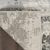 8' x 10' Cream Abstract Area Rug