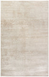 4' x 6' Cream Abstract Area Rug