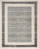8' x 10' Gray Geometric Area Rug