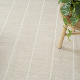 8' x 10' Gray Geometric Area Rug