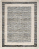 5' x 7' Gray Geometric Area Rug