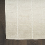 4' x 6' Cream Geometric Area Rug