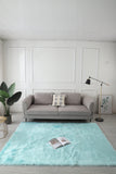 5' x 7' White Sheepskin Washable Area Rug