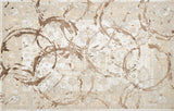 8' x 11' Bronze Abstract Area Rug
