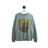 Vintage 80s/90s UCLA Bruins Collegiate Crest Front & Back Sweatshirt Size Large