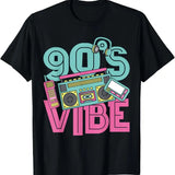 90s Vibe Vintage 1990s Music 90s Costume Party Nineties - Unisex And Inclusive - Multiple Colorways - Full Size Range