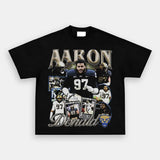AARON DONALD 2 TEE- Vintage baseball Graphic T-Shirt PGA Masters The Open Golf Casual Classic Cotton Fabric Menswear Top Medium Teestyle{n002}2