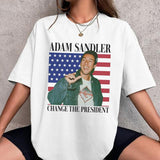 Ad4m Sandl4r Chance The President Shirt, Ad4m Sandl4r Shirt, Ad4m Sandl4r Sweatshirt Hoodie, Fan Gifts, Retro Comfort Colors Graphic Shirt Menswear Sweaters