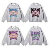 All Team Basketball Sweatshirt, Vintage Style Basketball Sweatshirt, Hometown Basketball Team Sweatshirt