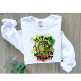 Am i the Drama Crewneck sweatshirt