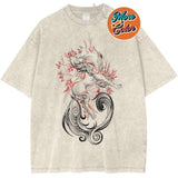 Amaterasu Okami Game Anime Vintage Shirts, Cotton Unisex T-Shirt, Crew Neck, Size S- 3XL, Menswear Top, Womenswear Top Underwear Streetwear