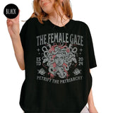 Anti-Patriarchy Medusa Shirt for Feminist and Activists Social Justice Crewneck Pro Roe Shirt Woman's Rights Shirt Feminist Comfort Cotton Top