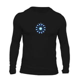 Arc Reactor Stark Industries Long Sleeve Men's T-Shirt Casual Classic