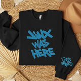 Arcane Jinx Was Here Embroidered Sweatshirt, Arcane 2 Embroidered Shirt, Jinx Monkey Graffiti Spray Emboridered Shirt, Trending Embroidery T-Shirt