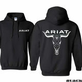 Ariat Hoodie - A Strong And Stylish Design For Outdoor Enthusiasts, Perfect For Those Passionate About Ranching And Equestrian Sports, Unisex Hoodie