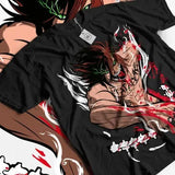 Attack on Titan T-shirt Mikasa Shingeki No Kyojin Anime AOT Gift shirt All Size