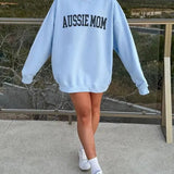 Aussie Mom Sweatshirt, Australian Shepherd Shirt, Dog Mom Sweatshirt, Gift for Aussie Mom, Funny Aussie Shepherd Owner Gift,Aussie Mom Gifts, Aussie Mom Shirt