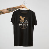 Awesome Dungeon Daddy DnD Shirt - Roleplaying Shirt - Dungeons and Dragons Shirt - Fathersday
