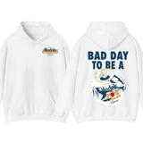 Bad Day to Be a Modelo Especial 2 Sided Hoodie and T-Shirt, Funny Beer Graphic Tee for Men and Women, Casual Streetwear Summer Top, Trendy Shirt