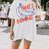 Banana Shirt, Fruit Shirt, Funny Banana, Vintage Aesthetic, Retro Graphic Tee, Bananas Tee Shirt, Funny Fruit T Shirt, Food Tshirt, Humorous