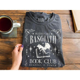 Basgiath Book Club Fourth Wing Merch, Onyx Storm T-shirt, Book Reader Fantasty Romantasy Unisex Tee Shirt, Reading Gift Shirt