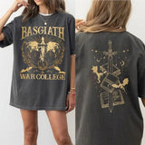 Basgiath War College shirt, Dragon Rider, Violet Sorrengail, Xaden Riorson, witchy cottagecore clothing, throne of glass book merch, acotar