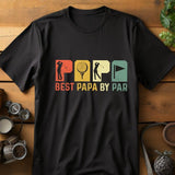 Best Papa By Par Gift, Best Papa By Par Shirt, Grandfather Golf Gift Shirt, Grandpa Golf Gift Tee, Father's Day Shirt, Golf Papa T Shirt