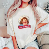 Big Deborah Shirt, Girl Retro T-shirt, Funny Shirt, Girl's Gift, Women's T-shirt, Women's Crewneck Streetwear Casual