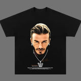 Big Face David Beckham T-Shirt, David Beckham Vintage Tee, Unisex Soccer Shirt, Sweatshirt, Graphic Tees, Menswear Womenswear Streetwear