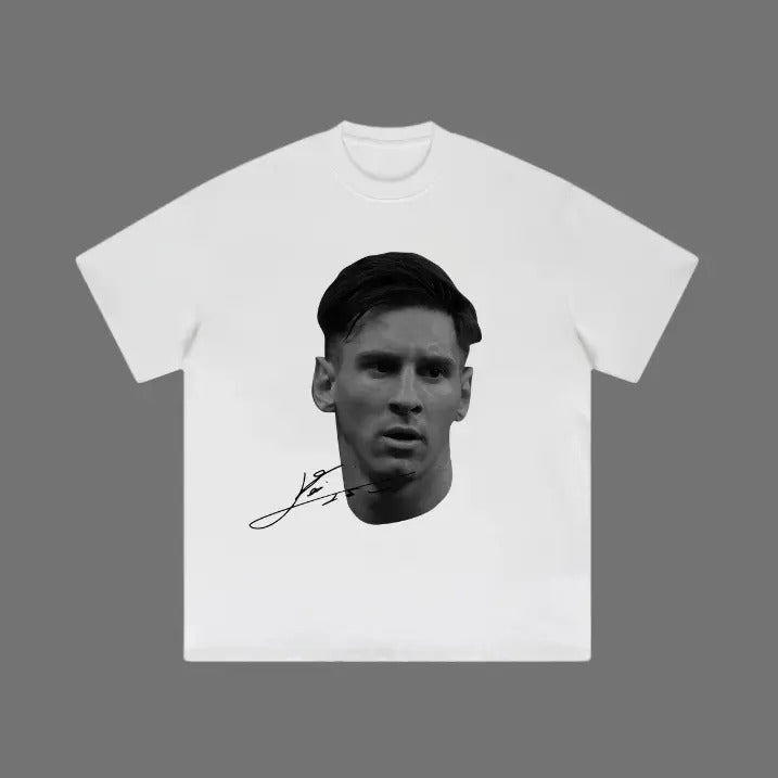 Big Head Messi T-Shirt, Messi Vintage Tee, Unisex Soccer Shirt, Sweatshirt, Graphic Tees, Menswear Womenswear Streetwear