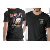 Big Willie's Saloon T-shirt, T-shirt For men Womenswear Sweatshirt Classic Cotton