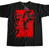 Black - Son!c Japanese Shirt, Son!c Adventure 2, Dreamcast Japanese Streetwear, Shadow Shirt, The Hedgehog Cotton Tee Shirts, Fashion Cotton