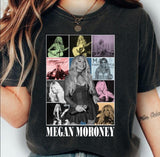Black Vintage MM T-shirt Am I Okay 2025 Megannn Graphic Tee