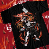 Bleach Ichigo Kurosaki T-Shirt S-4XL Manga Strip Horror Anime Gift Shirt Tee Tshirt S-4XL