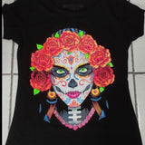 Blusa para de catrina para dama Cotton Casual
