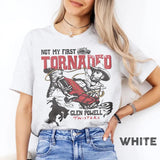 Blvckstyle Not My First Tornado Shirt, Twisters With Glen Powell Retro Movie Poster Vintage Unisex Shirt