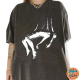 Body Falling From Sky Vintage 90s Shirt, Cotton Unisex T-Shirt, Crew Neck, Size S- 4XL, Menswear Top, Womenswear Top Underwear Streetwear