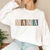 Boho Mama Sweatshirt, Boho Mama Sweatshirt, Mothers Day Sweatshirt, Boho Sweatshirt, Retro Mama Sweatshirt, Trendy designs for mothers day Sweatshirt, Gift For Mom