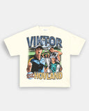 Bootleg Vintage 90s Style VIKTOR HOVLAND TEE T-Shirt Golf Casual Classic Cotton Fabric