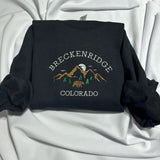 Breckenridge Colorado embroidered sweatshirt, Colorado National Park Sweatshirts, Breckenridge National Park crewneck; Breckenridge  Sweater