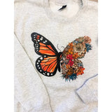 Butterfly Succulent Graphic Top