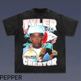 CALL ME WHEN YOU GET LOST TEE - Tyler the creator printed t-shirt, Cotton Casual Crew Neck Black Menswear Tshirt Crewneck, T-Shirt For Unisex , Gift For Men Top Underwear