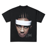 CARMELO ANTHONY GRAPHIC BOOTLEG T-SHIRT - STREETWEAR